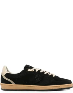 Low Logo-patch Panelled Sneakers