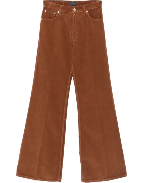 Corduroy Flared Trousers
