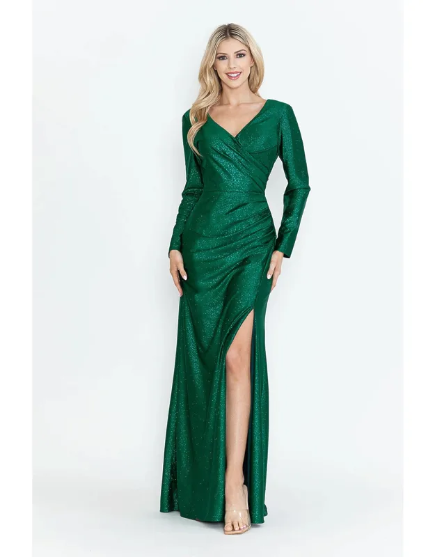 Mother Of The Bride Dress V-neck Long Formal Gown