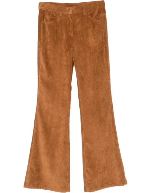 Corduroy Flared Trousers
