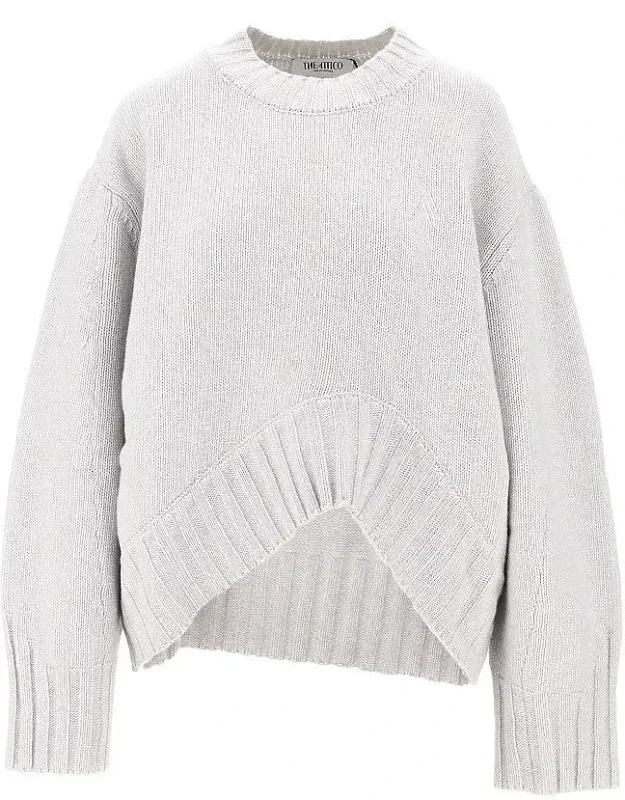 Moulded Hem Wool And Cashmere Sweater