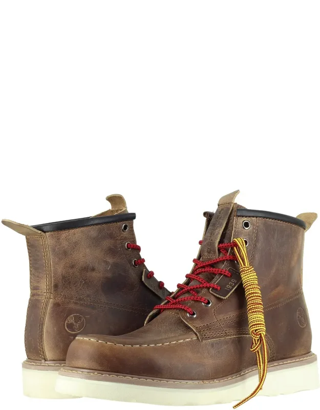6" Moc Toe Work Boots