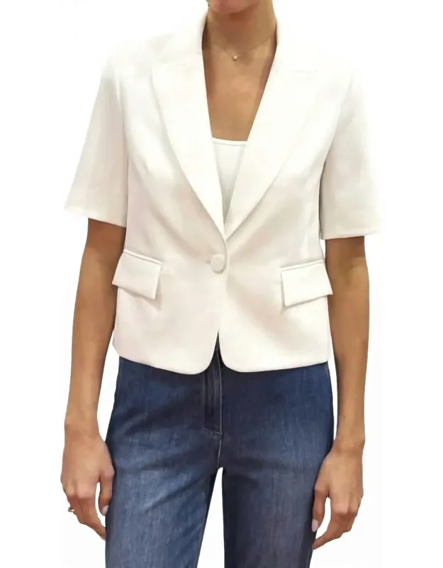 Jimena Short Sleeve Blazer