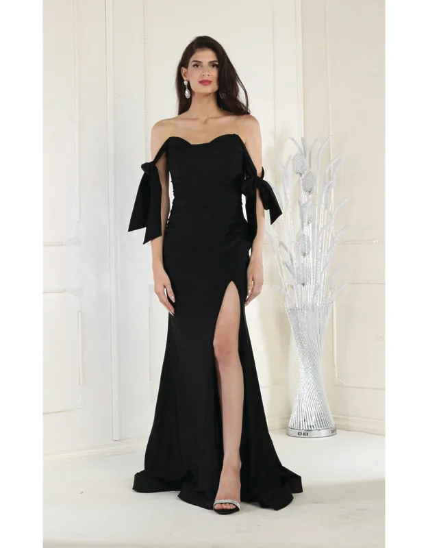 Evening Dress Off The Shoulder Trumpet