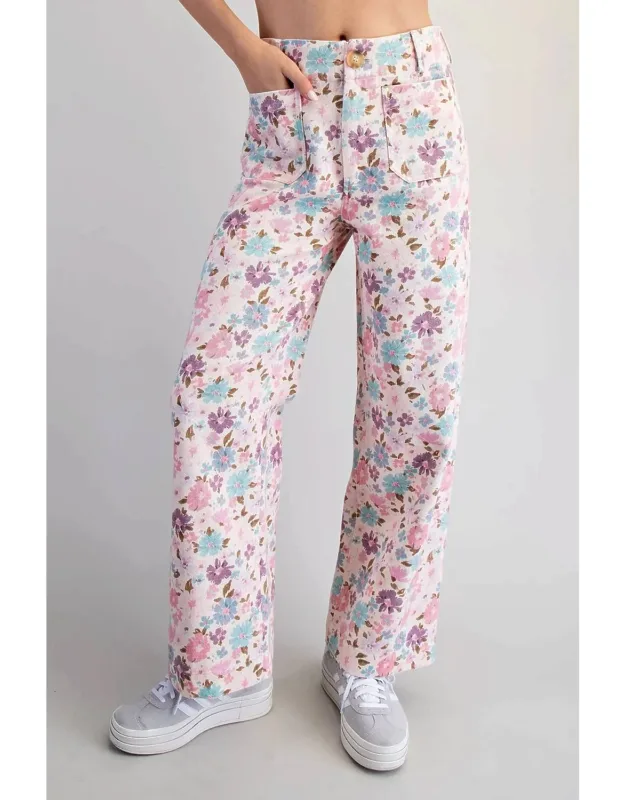 Floral Pants
