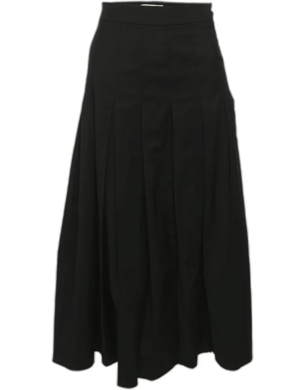 Pleated Maxi Skirt