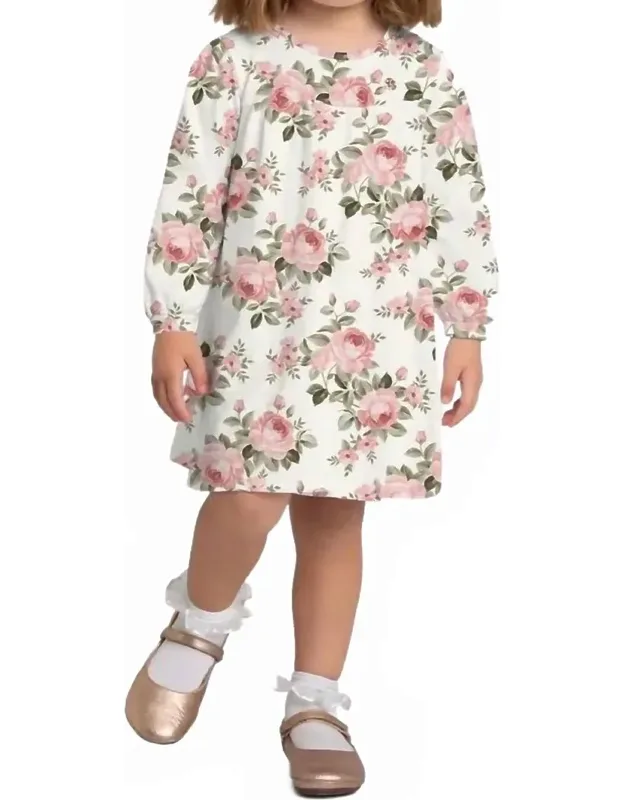 Floral Long Sleeve Dress
