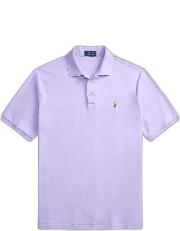 Cotton Interlock Embroidered-pony Polo Shirt