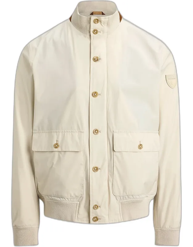 Performance Gabardine Bomber Jacket