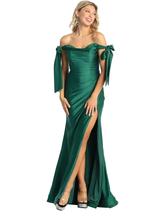 Evening Dress Off The Shoulder Trumpet