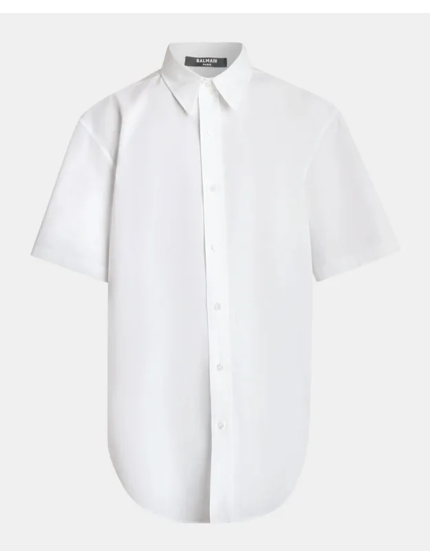 Relaxed Cotton Poplin Shirt