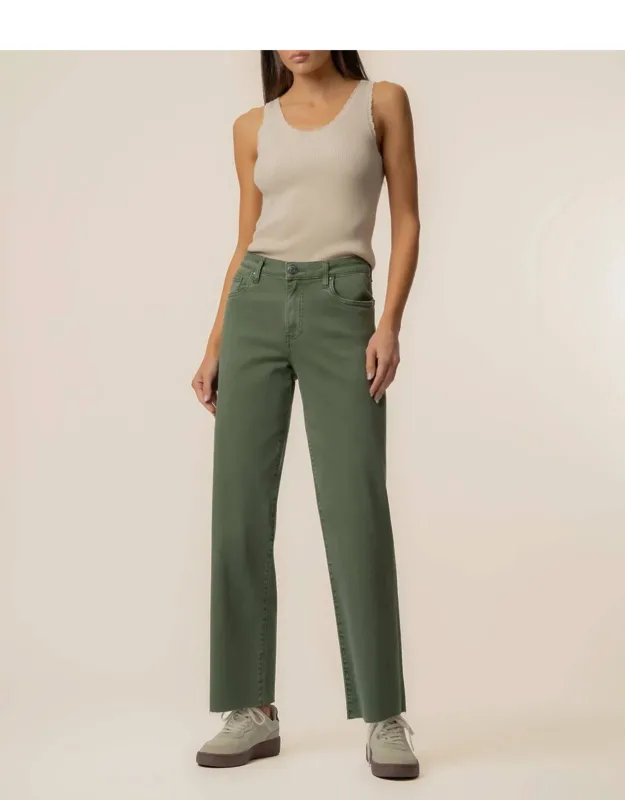 High Rise Wide Leg Jeans