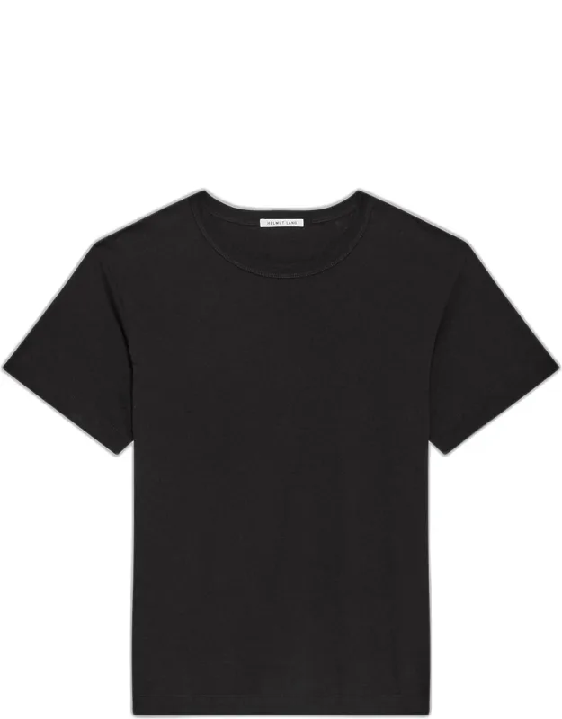 Wardrobe Solid Cotton Crewneck T-shirt