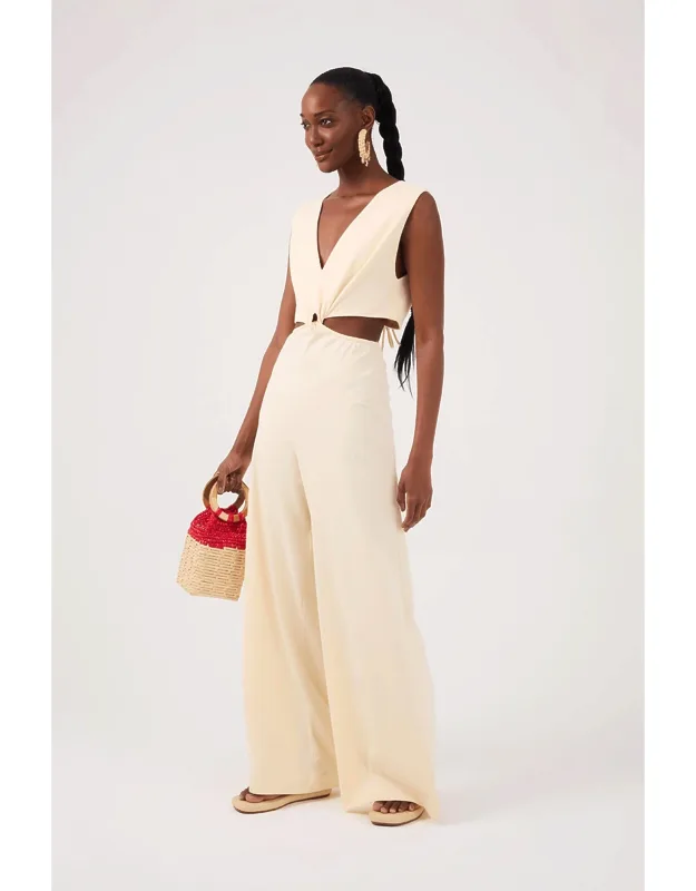 Tie Back Jumpsuit