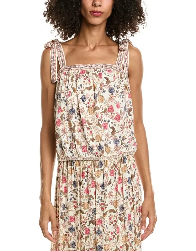 Tie Shoulder Tank Top
