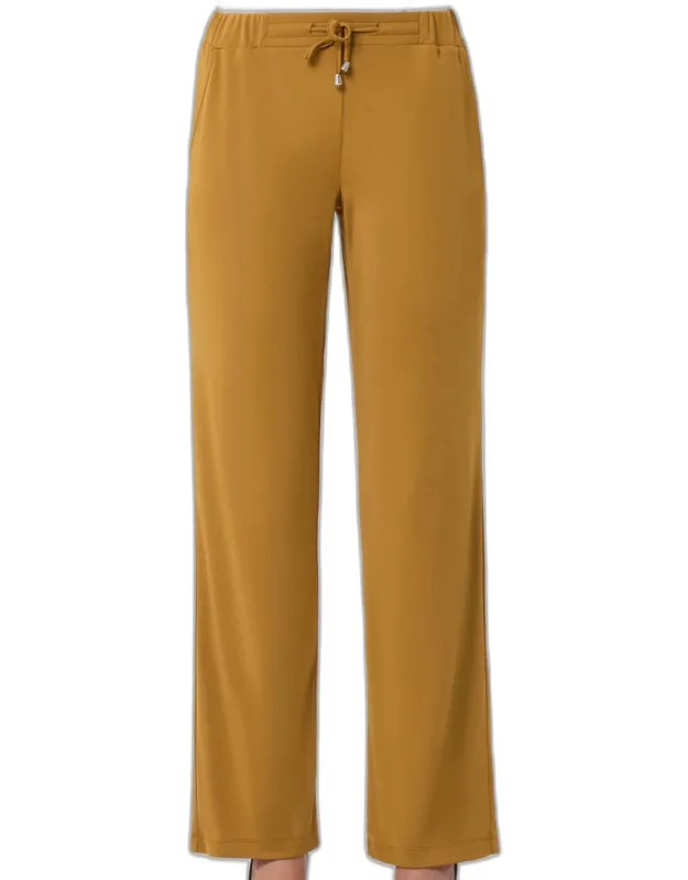 Solid Straight Leg Pants