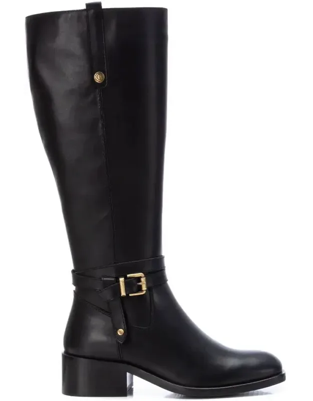 Carmela Leather Dress Boots