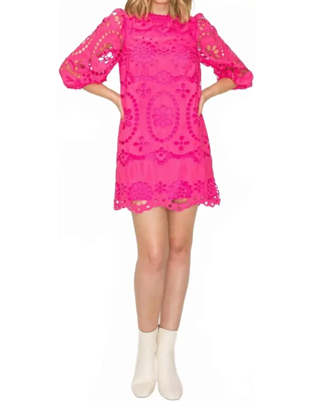 Daisy Eyelet Dress