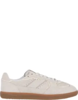 Suede Crochet Sneakers