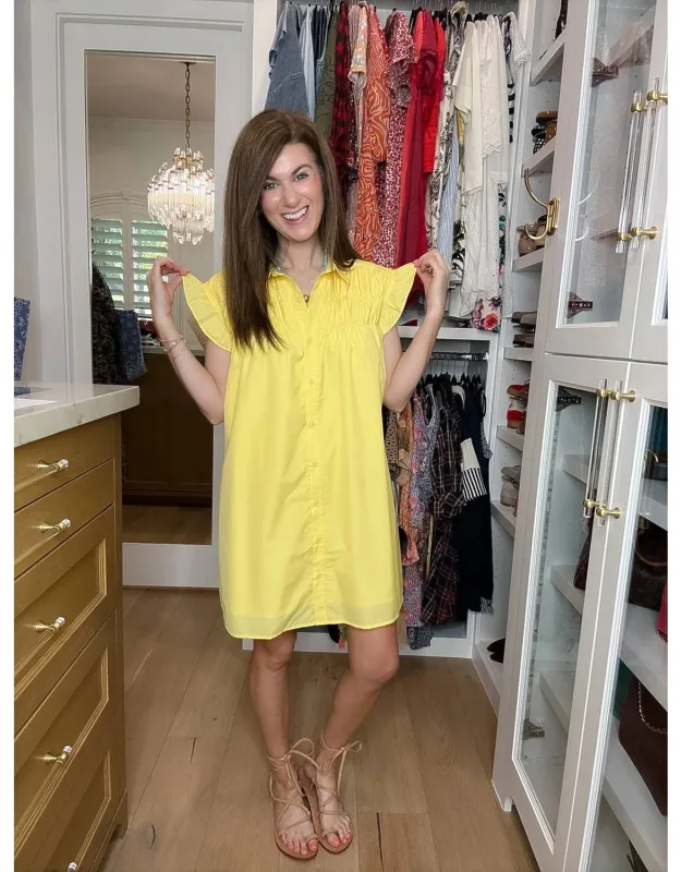 Covered In Sunshine Mini Dress