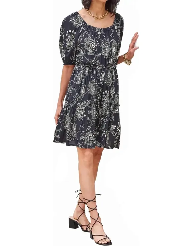 Tiered Short Dress