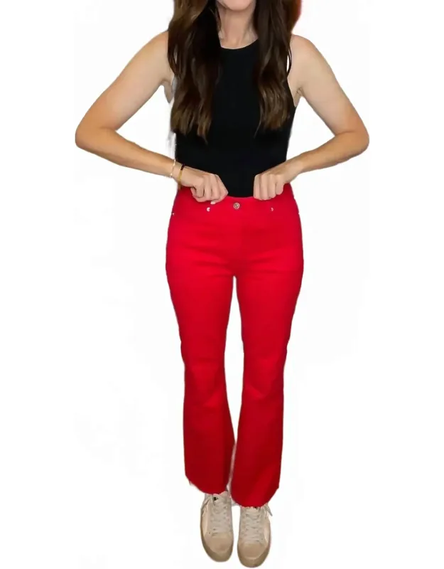 Anchor Ankle Flare Jeans