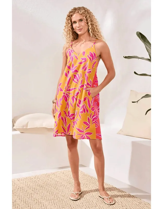 Twin-print Summer Mini Dress