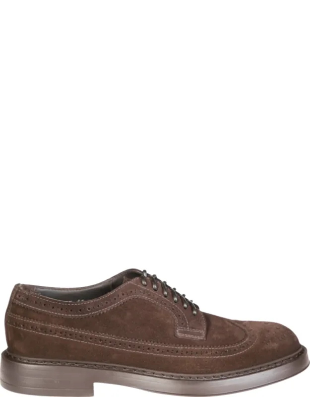 Classic Wingtip Derby Shoes