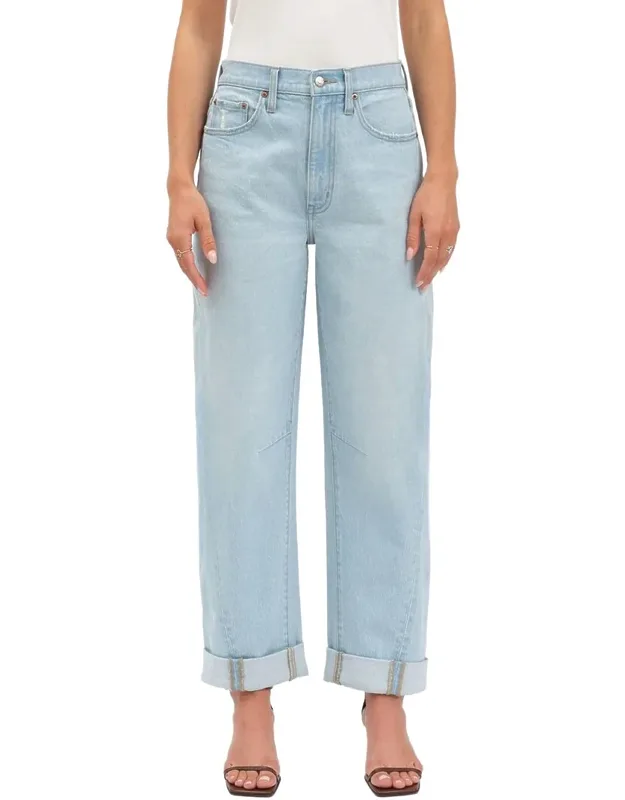 Venice Slow Dance High Rise Barrel Leg Jeans