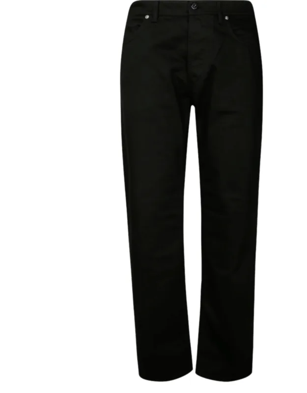 Straight-leg Jeans With Classic Five-pocket Design