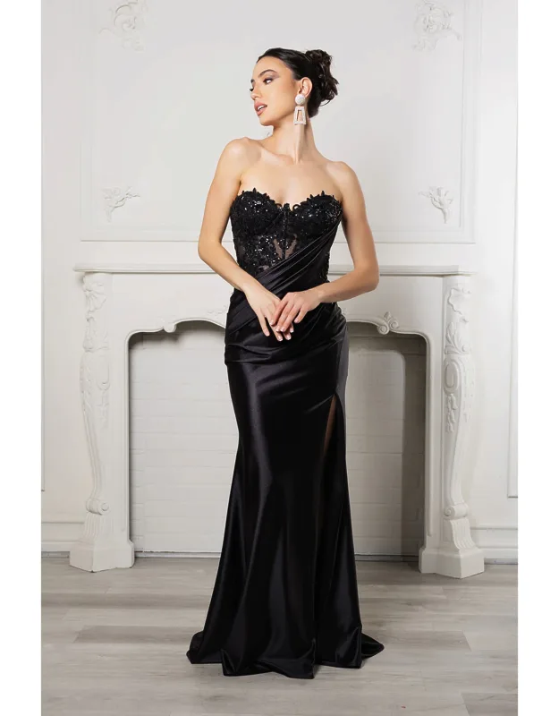 Prom Dress Sweetheart High Side Slit Gala Gown