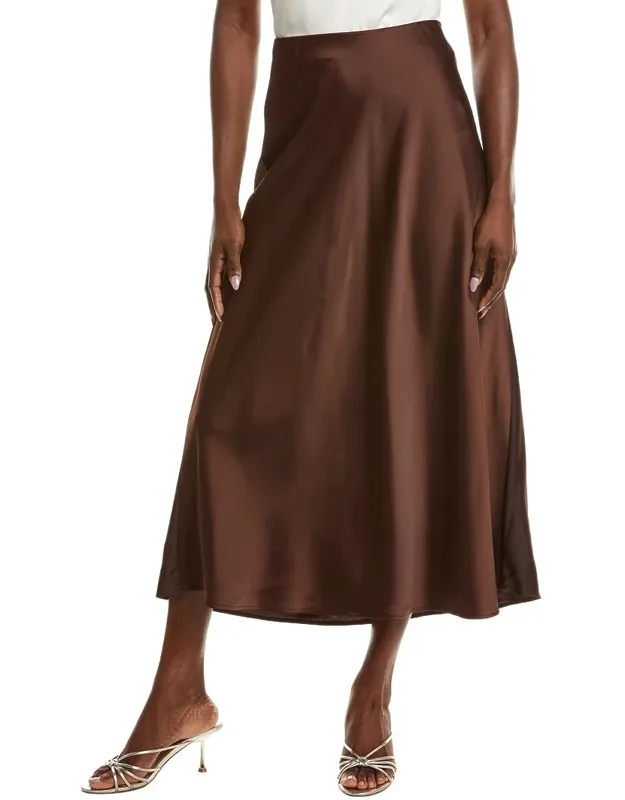 Bias Flared Skirt