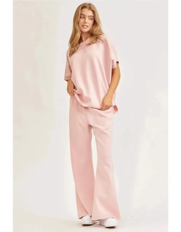 Poncho Top + Bell Bottom Modal Set