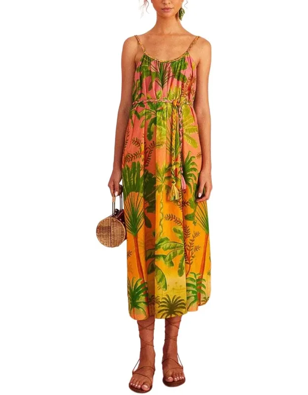 Sunrise Scenario Halter Dress