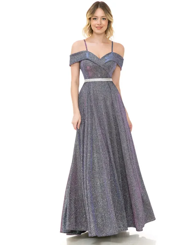 Evening Gown With Sweetheart Embellishments