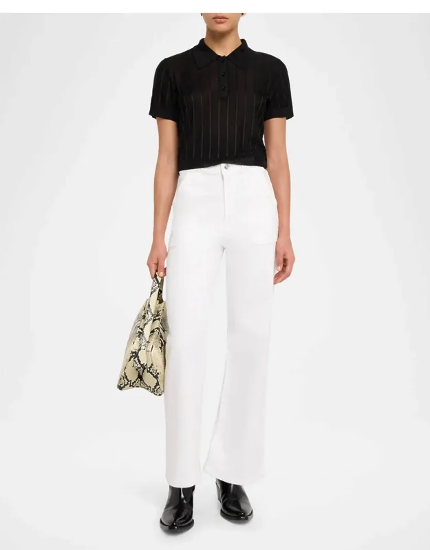 Modern Pocket Wide Leg Jeans