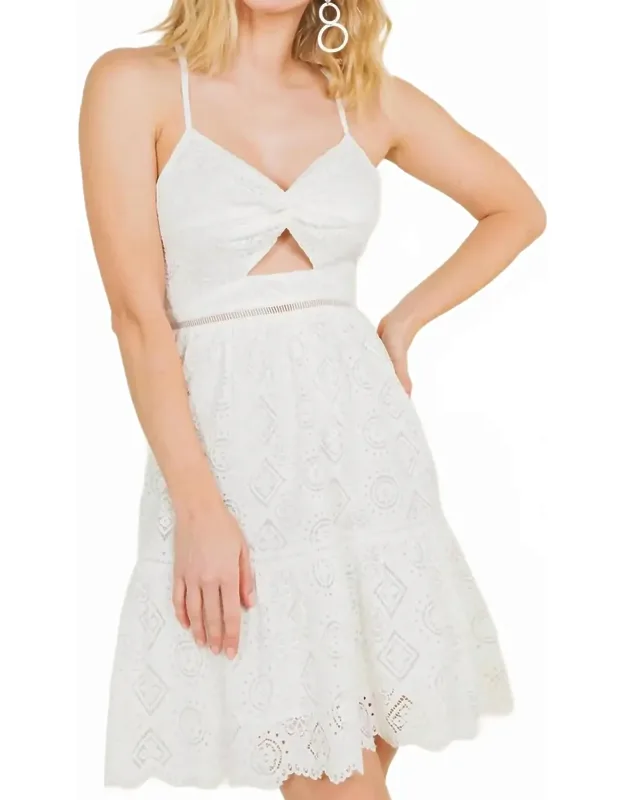 Lace Mini Dress