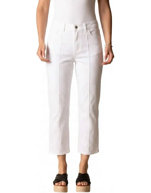 Cropped Flare Pants