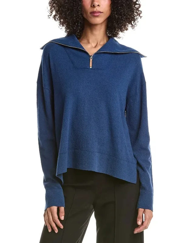 Half Zip Collared Sweater
