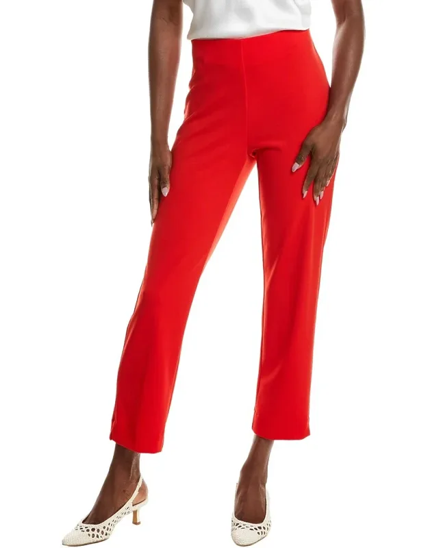 Hollywood Waist Straight Ankle Pants