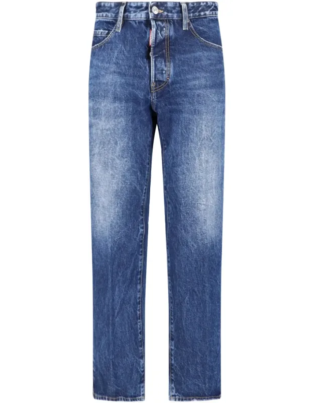 Straight Leg Jeans