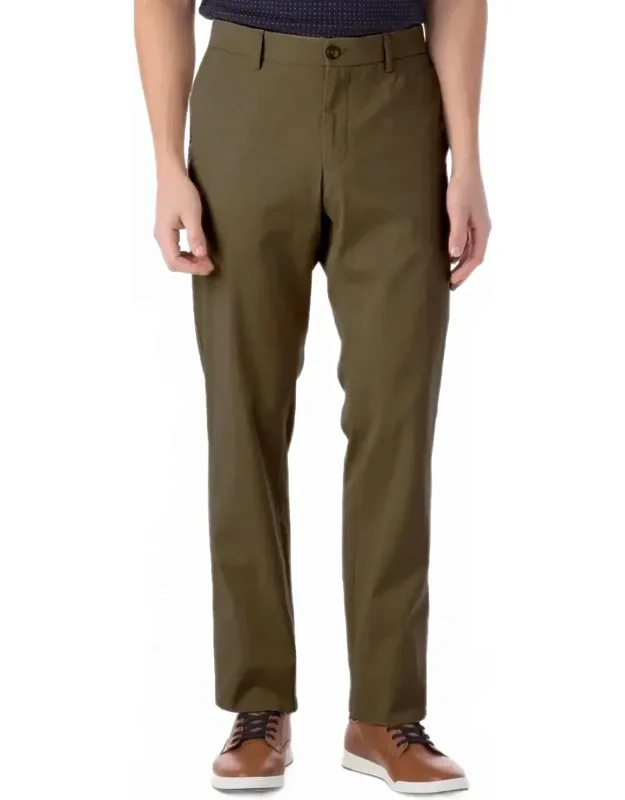 Pima Twill True Khaki Pants - Relaxed Fit