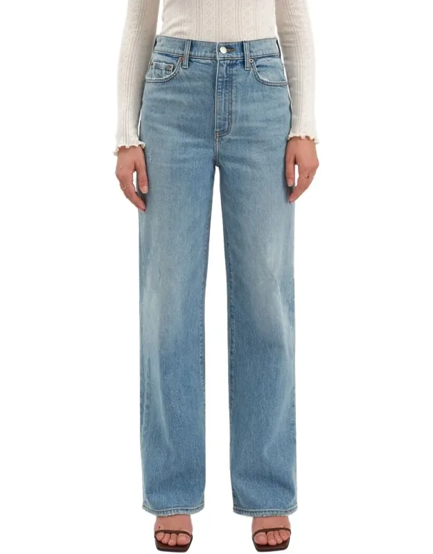 City Straight Be Mine Vintage High Rise Straight Leg Jeans