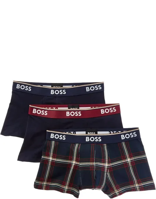 Boss Set Of 3 Trunk - 95% Cotton, 5% Spandex