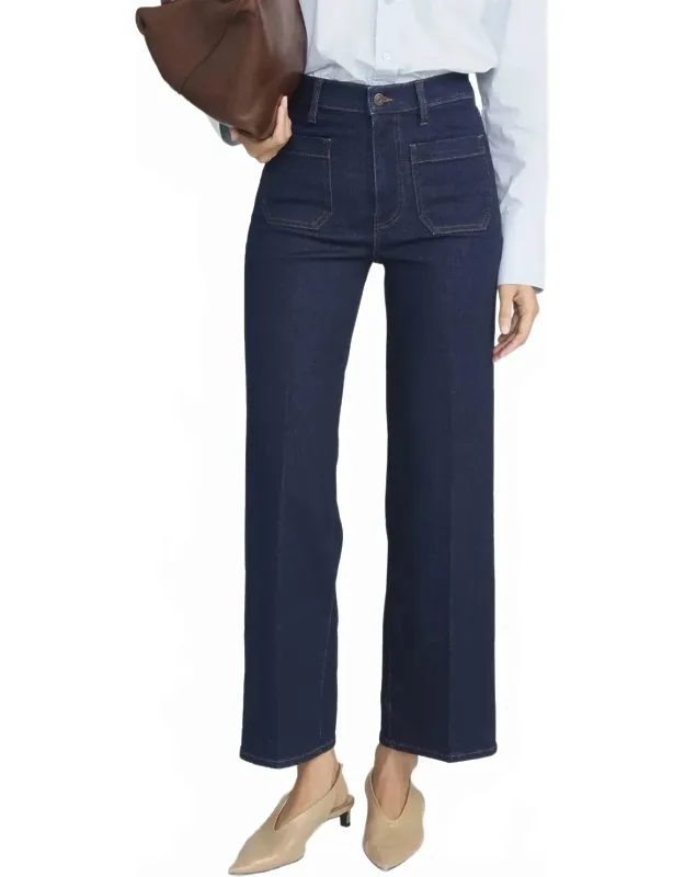 Anchor Wide Leg Denim Jeans