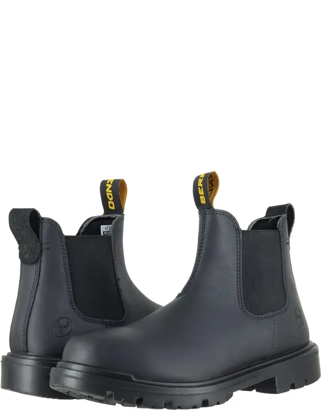 Pull On Work Boots 6" Soft Toe And Eh Rated