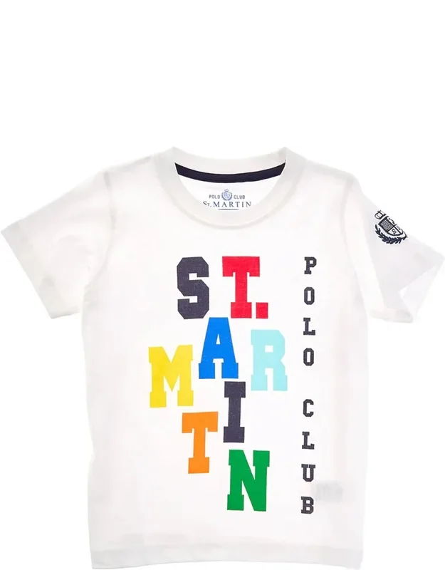 Crewneck T-shirt - Logo Detailing, Slip-on Styling