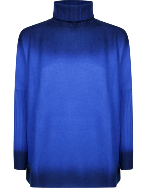 Gradient Turtleneck Sweater
