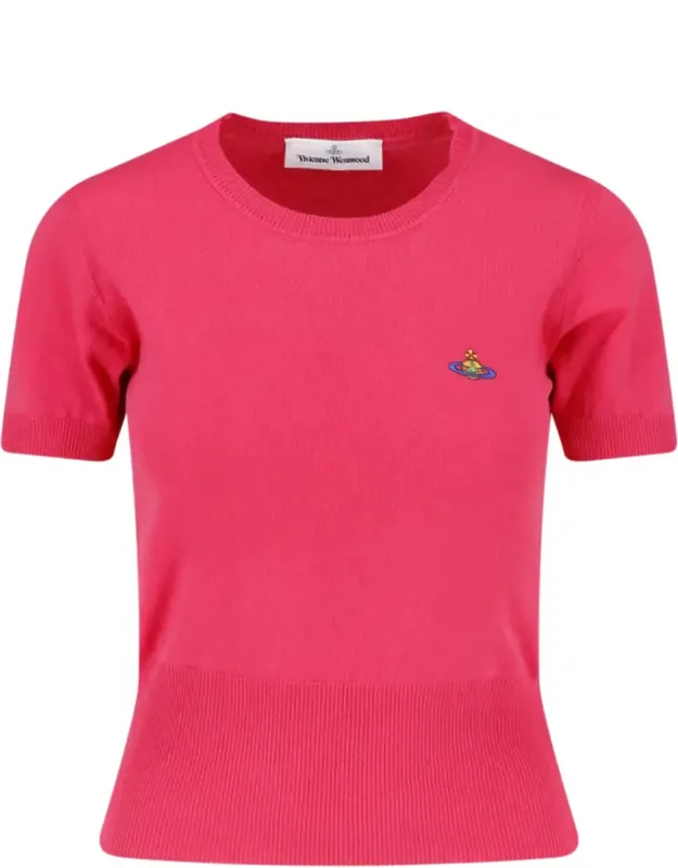 Fitted Crop Top With Ribbed Details