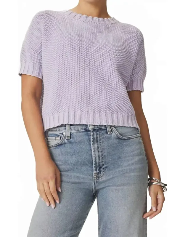 Annmarie Short Sleeve Sweater